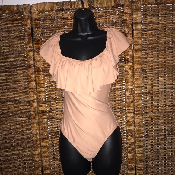 Bodysuit with Ruffle - Picture 2 of 8